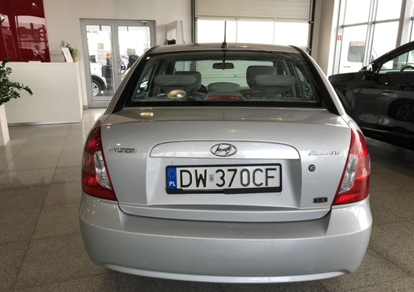 Hyundai Accent cena 5999 przebieg: 332000, rok produkcji 2007 z Wejherowo małe 37